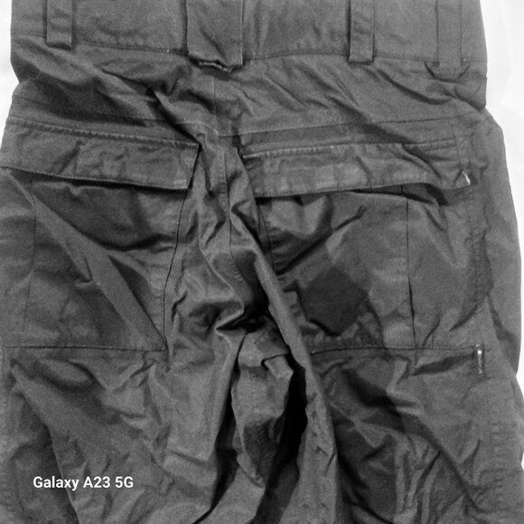 Burton S Black Snowboard Pants Adjustable Waist Classic Cozycore - Picture 11 of 11